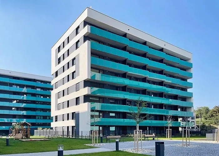 Stylish Modern Studio, Large Balcony, 3 Appartamento *